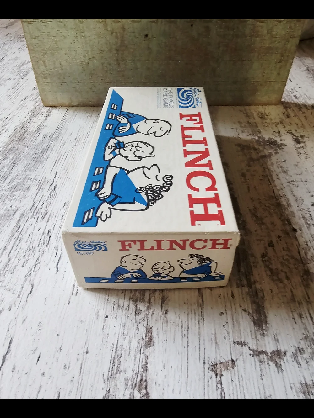 Flinch Card Game Parker Brothers Vintage 1963 Classic Complete - Great Condition